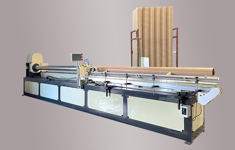 Paper-Tube-Cutting Machine-YQ-A2D 義豐紙管精切機 YQ-A2D